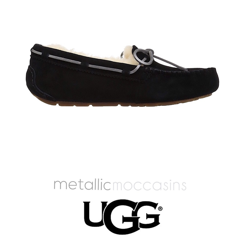 UGG Dakota metallic moccasins